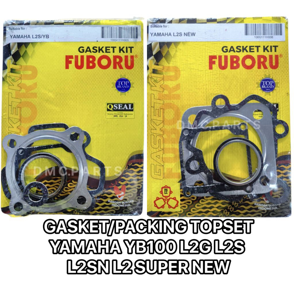 GASKET PERPACK PACKING ( TOPSET/ TOP SET ) YAMAHA YB100 L2G L2S L2SN  Bisa Pilih Tipe Sesuai Kebutuh