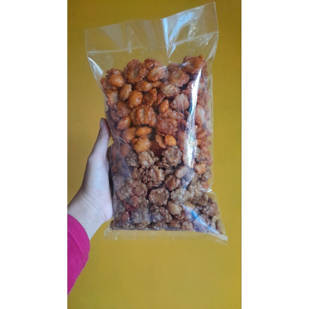 

emping kletuk rasa manis & pedas manis 1/2kg