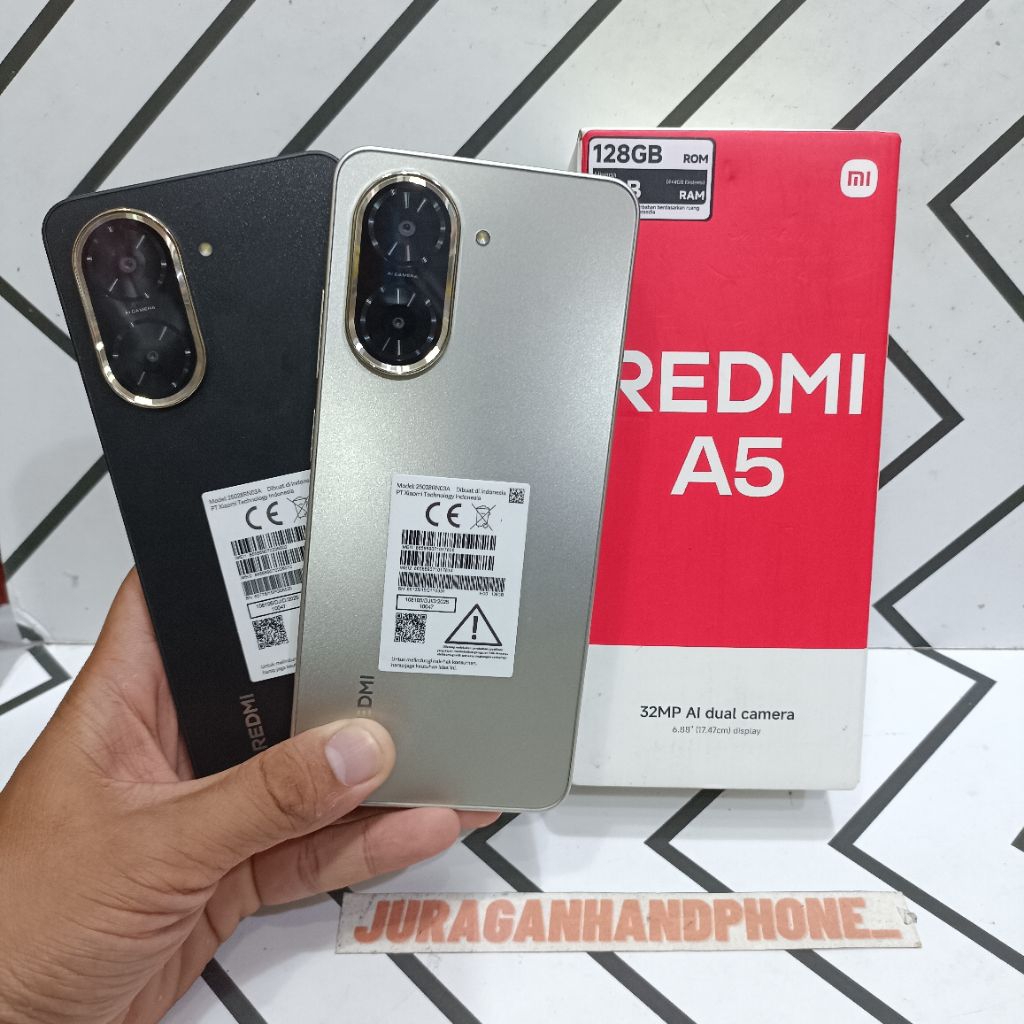 REDMI A5 4/128GB HP BEKAS SECOND FULLSET