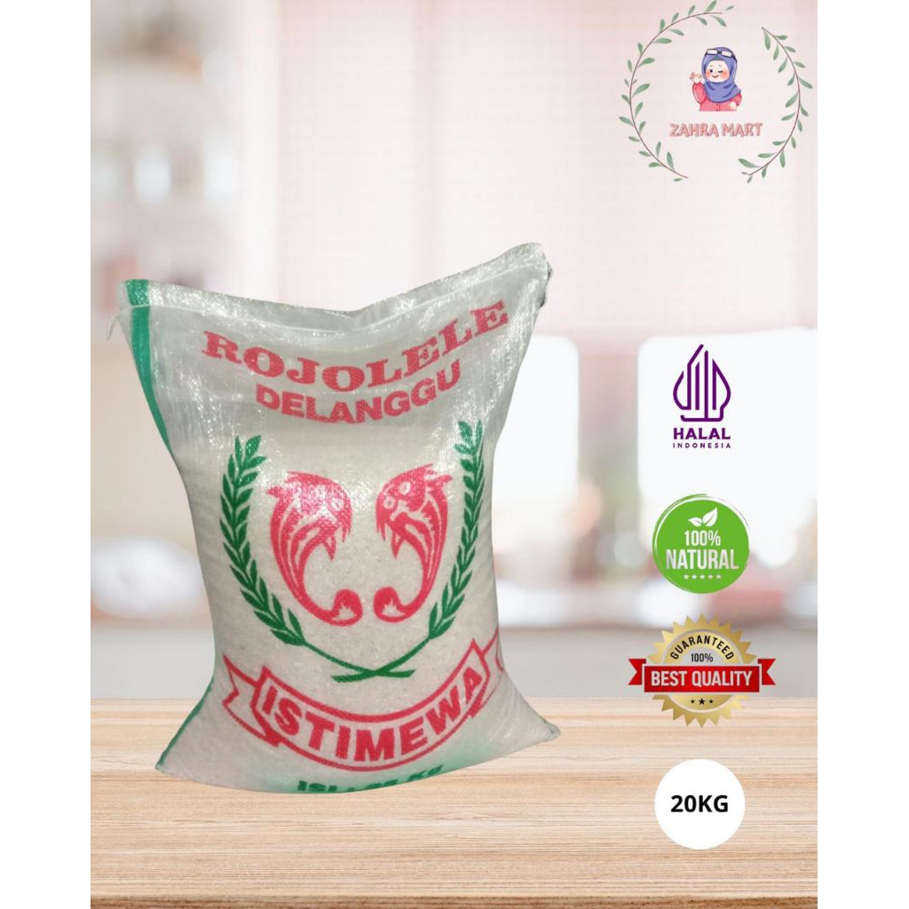 

Beras Cap Rojolele Murah 20Kg & 1 krg