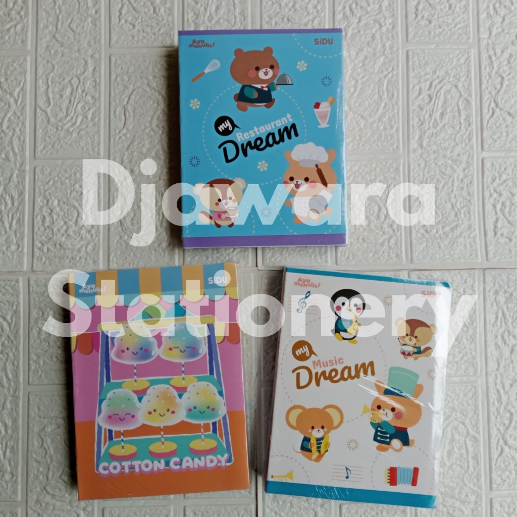 

SATU PACK (10 PCS) Buku Tulis Sidu 38 Lembar