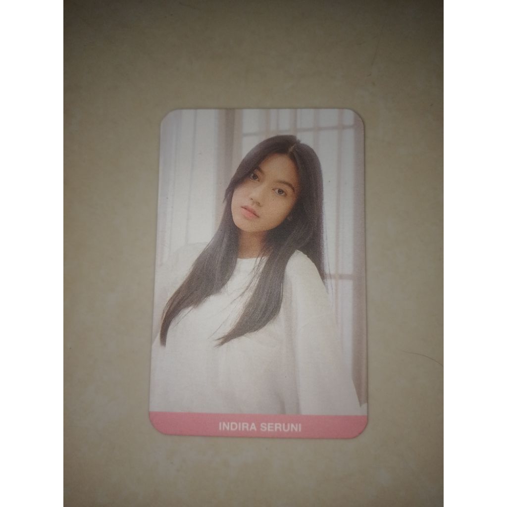 photocard Indira morning call