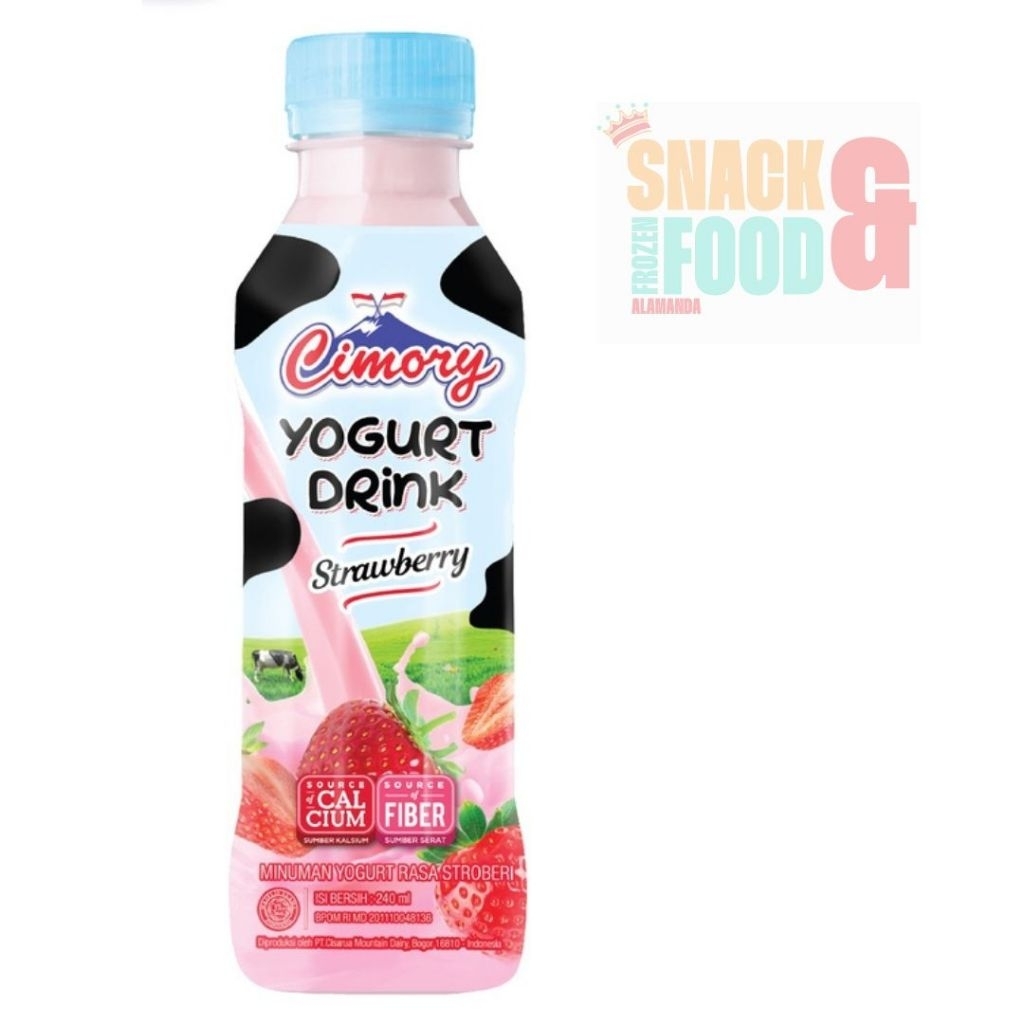 

Cimory Yogurt Drink Strawberry 240 ml - 1 Pc