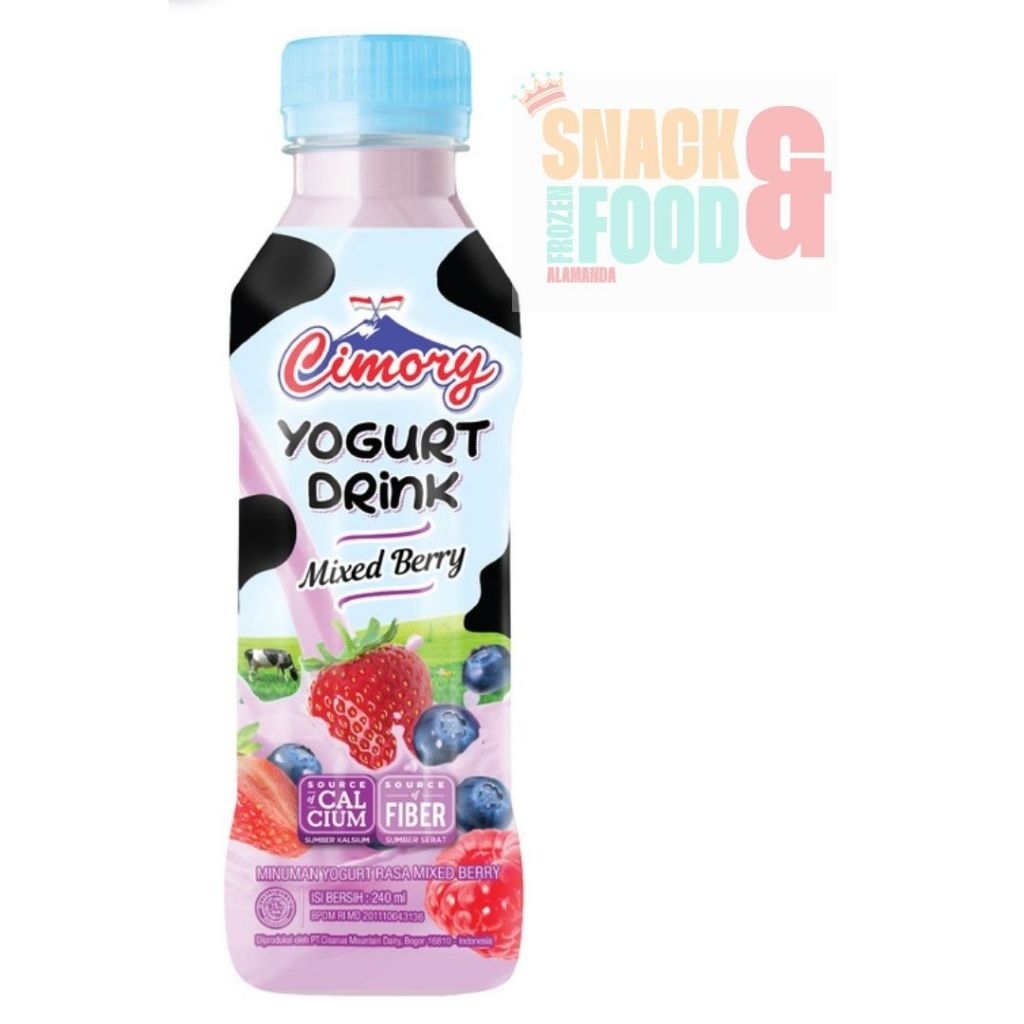 

Cimory Yogurt Drink Mix Berry 240 ml - 1 Pc