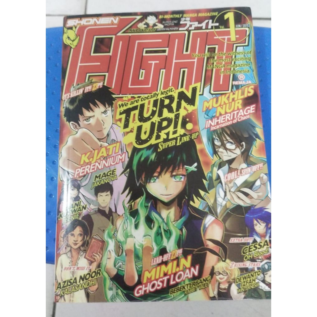 [PRELOVED] Buku Komik Shonen Fight Volume 1 Mukhlas Nur Kharisma Jati