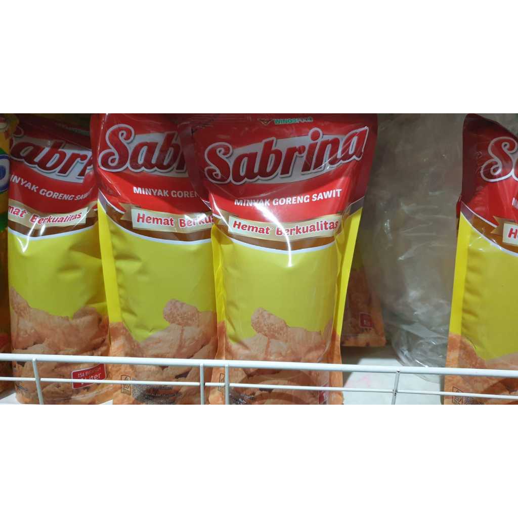 

MINYAK GORENG SABRINA 1 LITER/SABRINA MINYAK GORENG 1 LITER PER KARTON ISI 12 DAN SETENGAH KARTON ISI 6