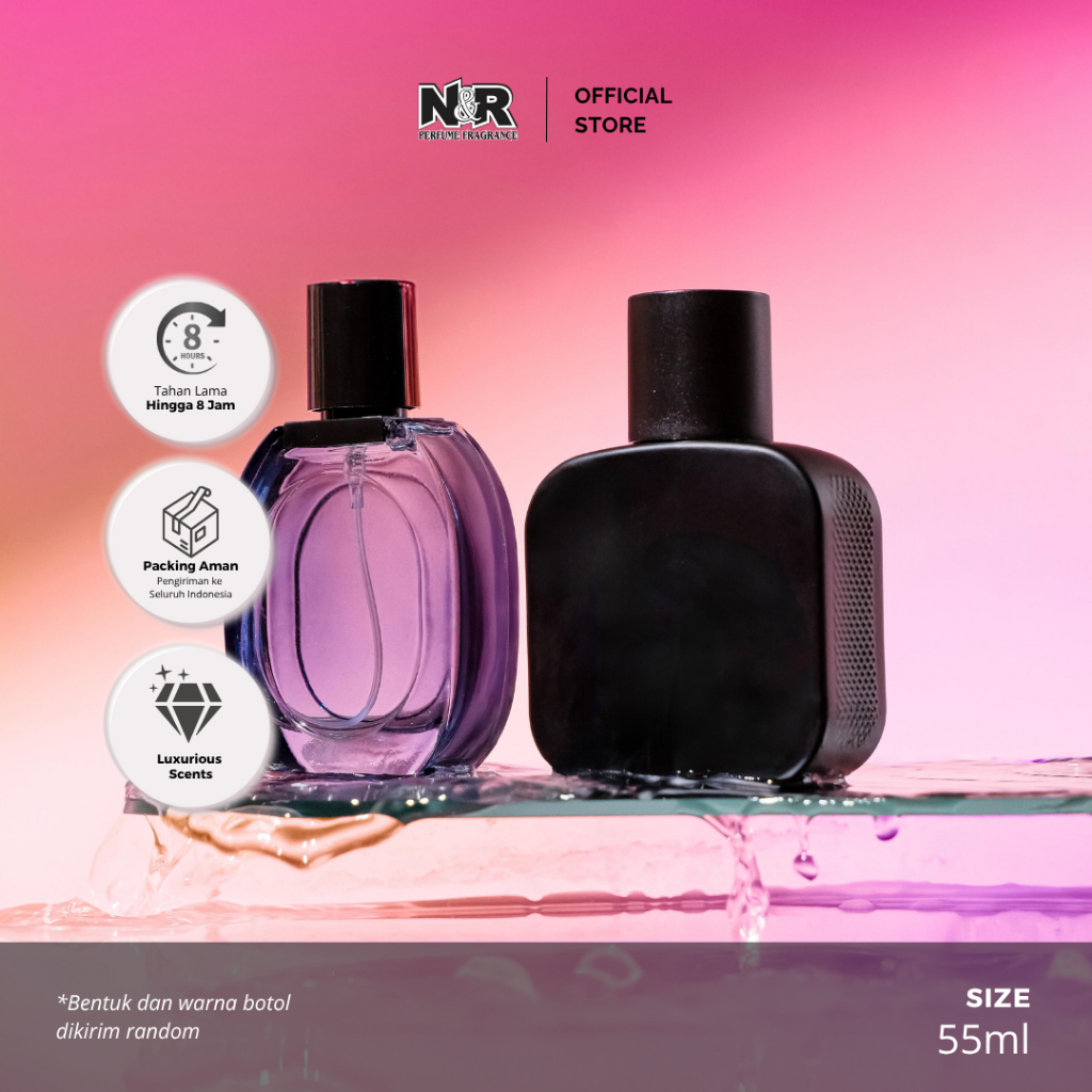 [55ml] N&R Perfume All Women & Men | Tuliskan Varian Parfum di Catatan