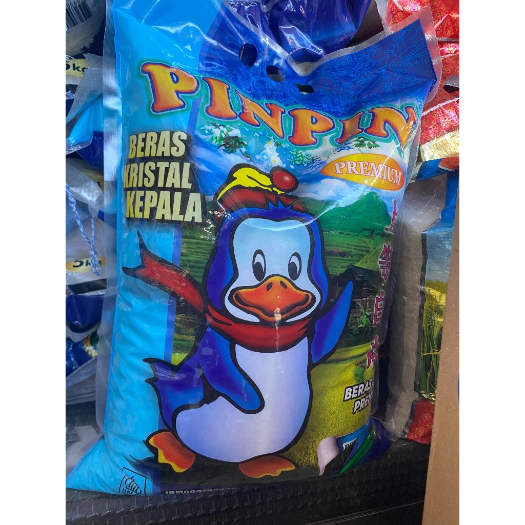 

Beras Pin Pin beras crystal pulen premium 5 Kg Termurah / beras pinpin 5kg termurah