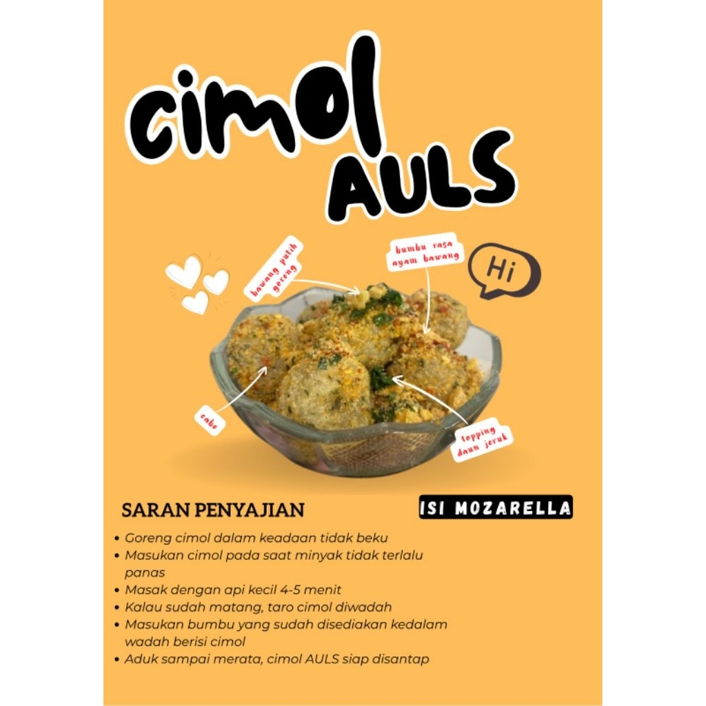 

cimol isi mozarella