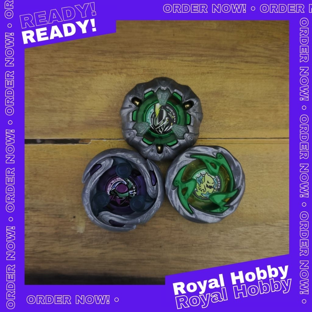 Set Blade Knight Mail, Shinobi Shadow & Ghost Circle Beyblade X