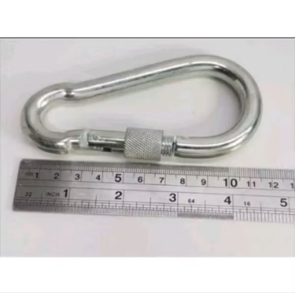 carabiner besi 12cm carabiner besar karabiner/carabiner gantungan panjat tebing