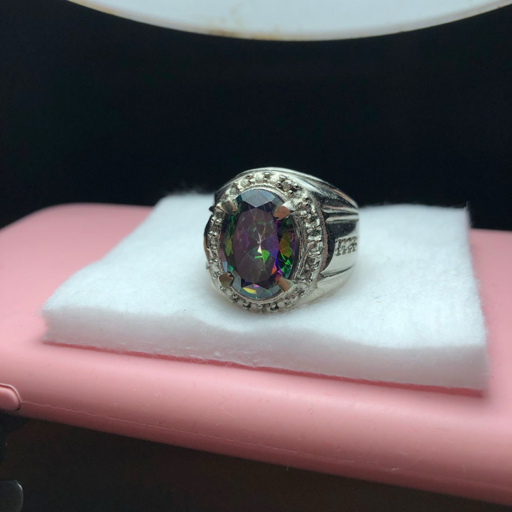 Cincin Batu Buntt Intan Hitam Asli