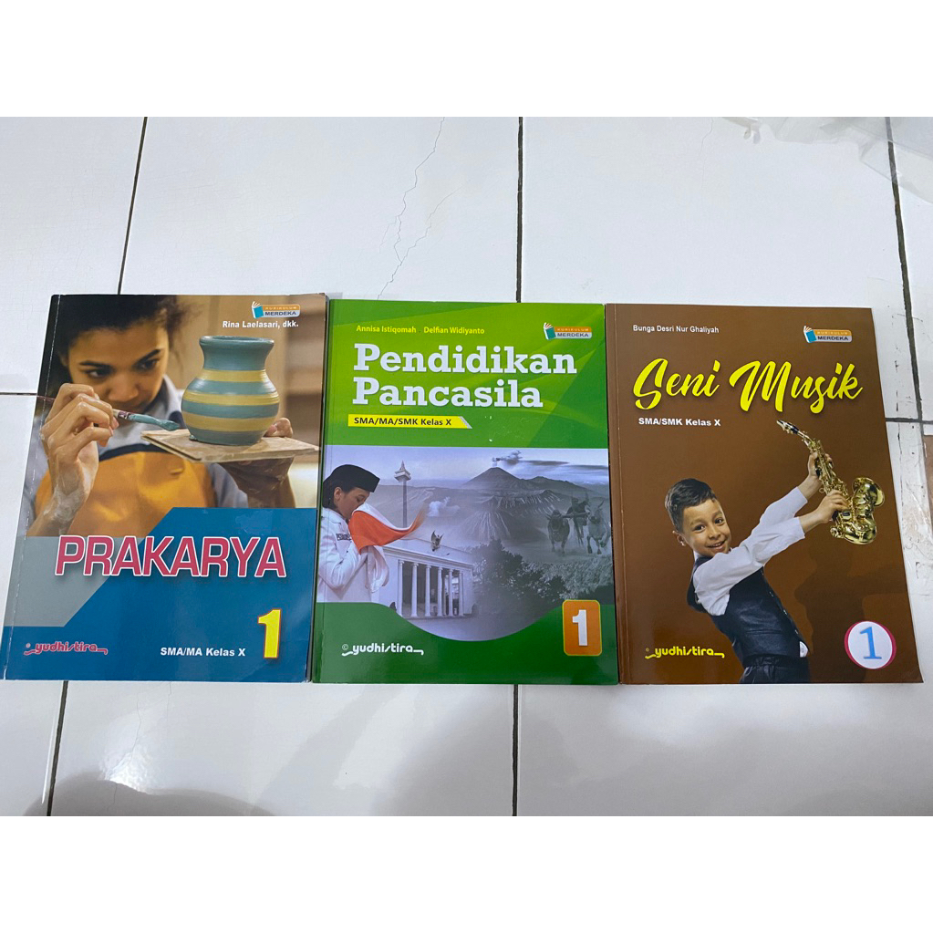 BUKU SMA X YUDHISTIRA KURIKULUM MERDEKA | BUKU SMA KELAS 10 YUDHISTIRA SENI MUSIK PENDIDIKAN PANCASI