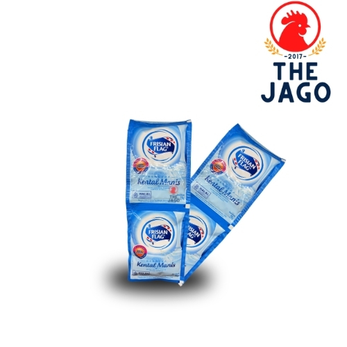 

Frisian Flag Susu Kental Manis Renceng 6 Sachet SKM Putih / Susu Kental Manis