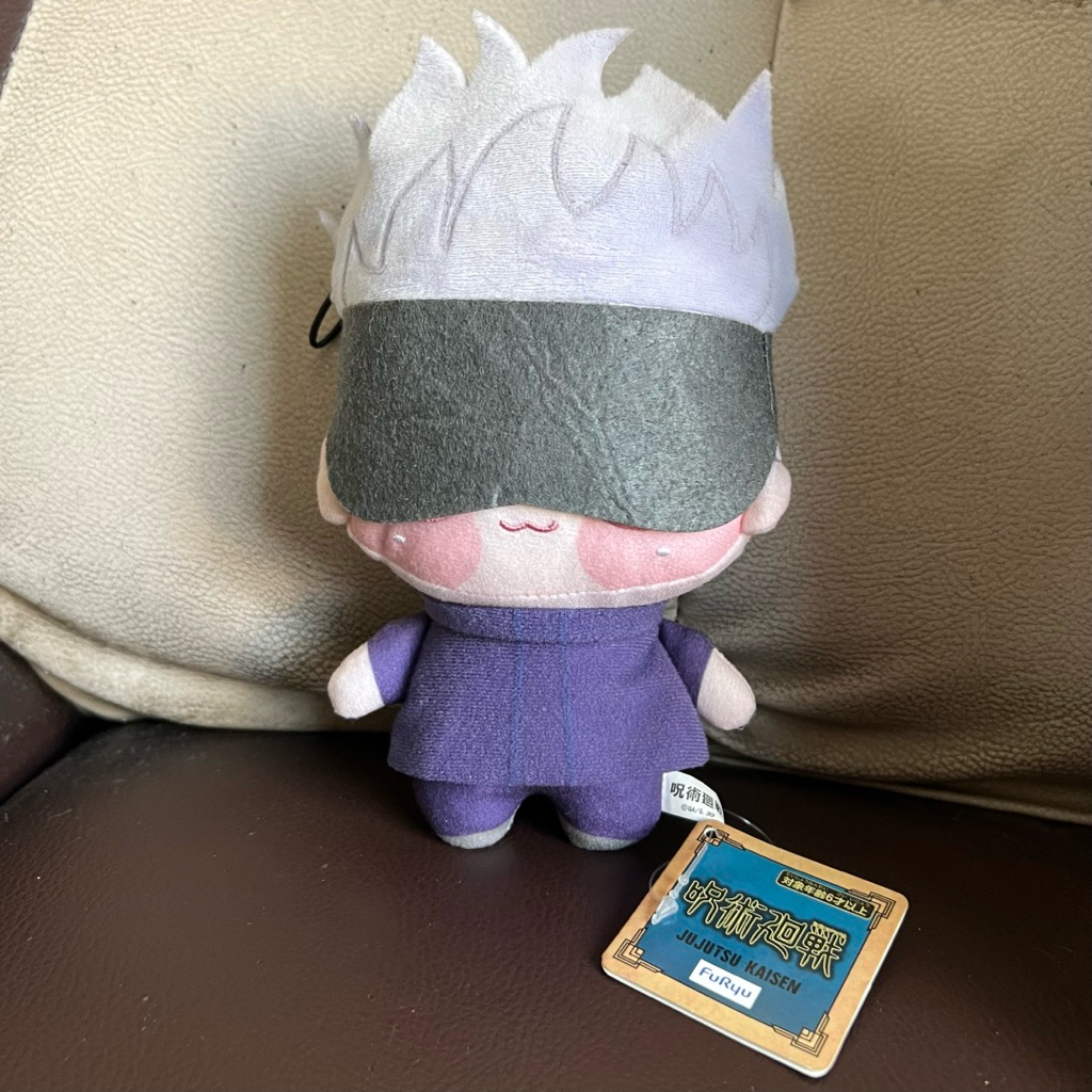 Chopinui Boneka Jujutsu Kaisen 0 Satoru Gojo Brand Furyu New Tag Original Anime Japan Jepang Lucu Cu