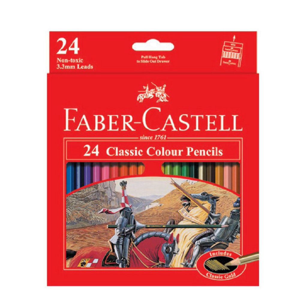 

FABEL CASTELL PENSIL WARNA CLASSIC 24 PCS