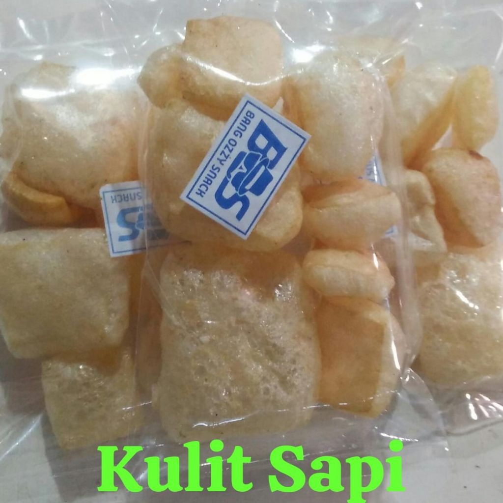 

Kerupuk Kulit Sapi 100gr