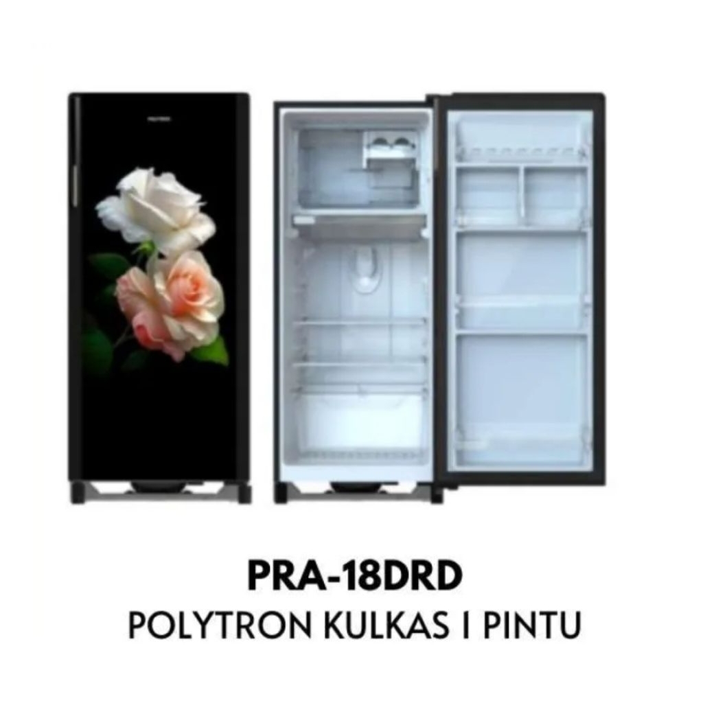 Polytron Kulkas 1 Pintu 180 Liter PRA18DRD/kulkas 1 pintu/kulkas polytron 1 pintu/kulkas 18drd