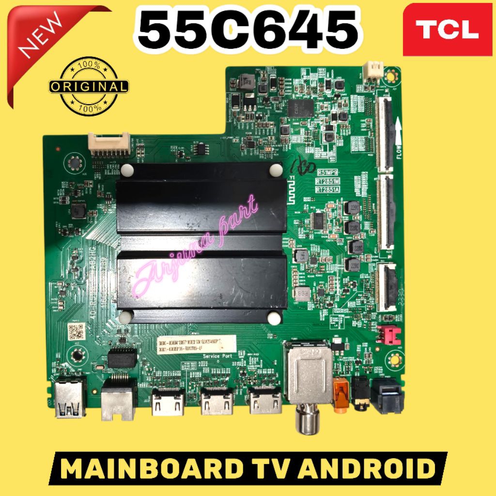 MAINBOARD TV TCL 55C645 / MB TV TCL 55C645 / MODUL TV TCL 55C645 / MESIN TV TCL 55C645 / MB TCL 55C6