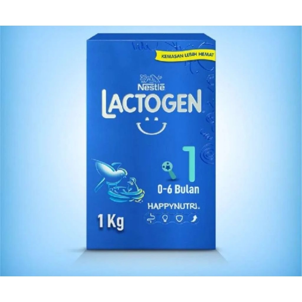 Lactogen 1 0 - 6 bulan / Lactogen 2 6 - 12 1000 gram