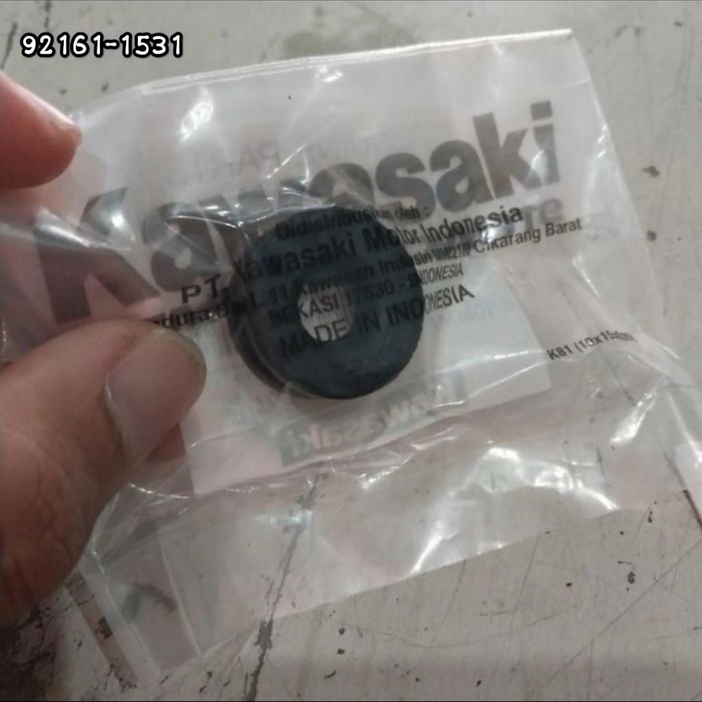 karet damper batok lampu depan kawasaki zx25 zx25r zx 25r original