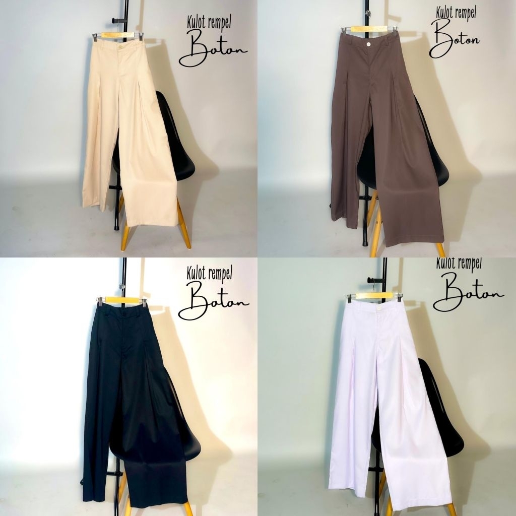 CELANA KULOT BOTON