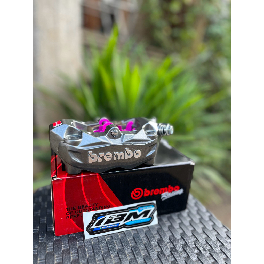 KALIPER CALIPER BREMBO M432 M3 4P PITCH100,KALIPER DEPAN BREMBO M432 IMPORT