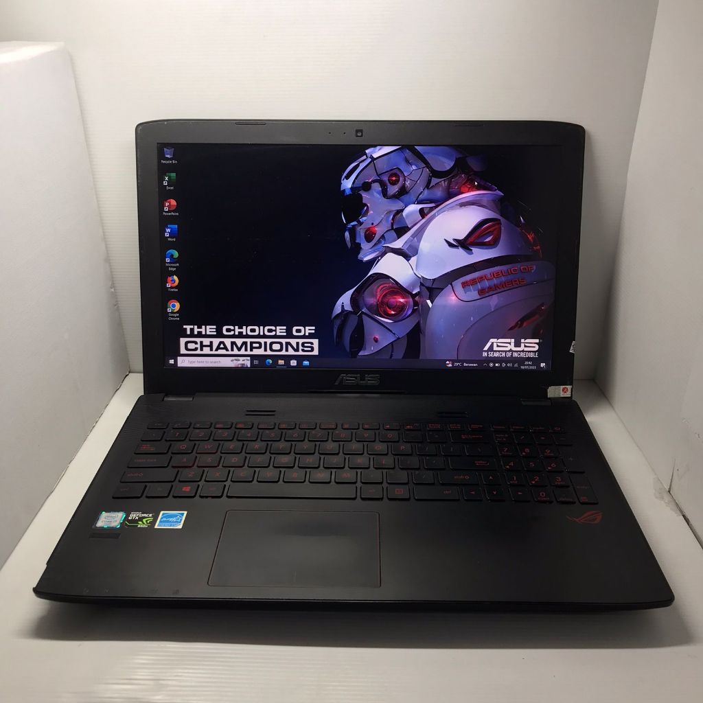 TERMURAH LAPTOP GAMING ASUS ROG GL552VX I7 NVIDIA GTX 950M 8/256 SSD