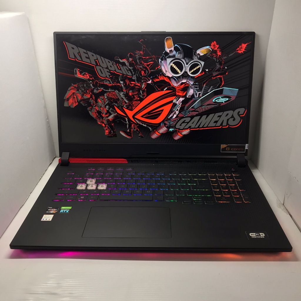 LAPTOP GAMING RARE 17 INCH ASUS ROG G713IC RYZEN 7 32/512 TX 3050 144HZ