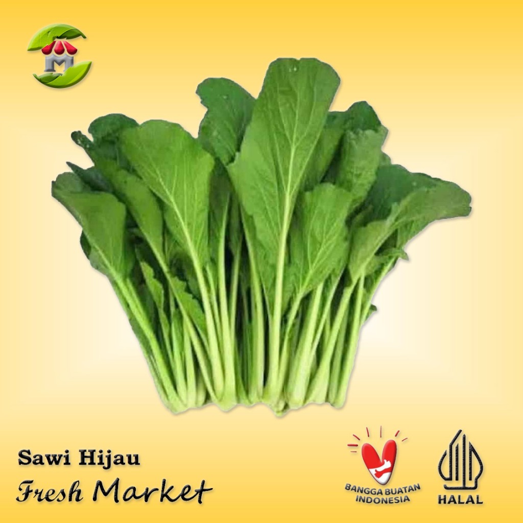 

[JAKBAR] Sawi Hijau Segar Pack 250gr