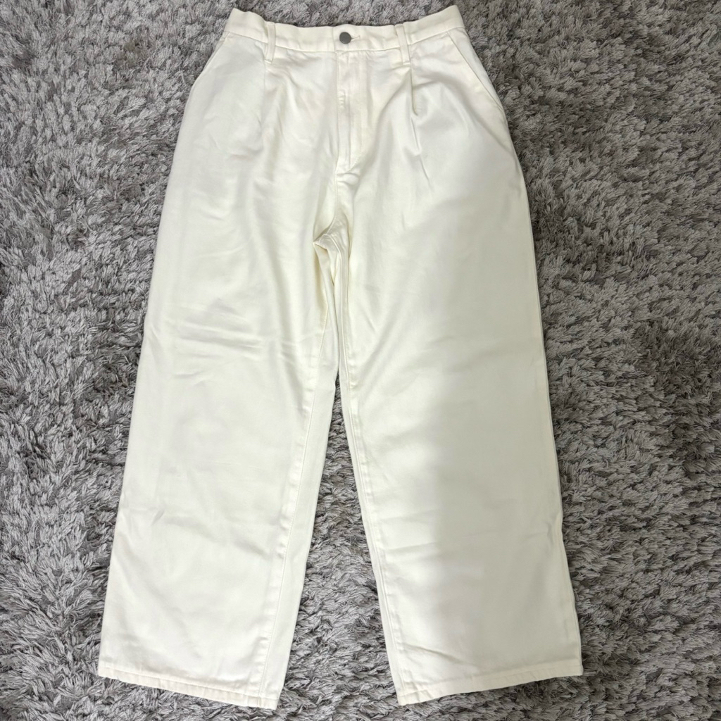 (nbu) Uniqlo Pleated Jeans