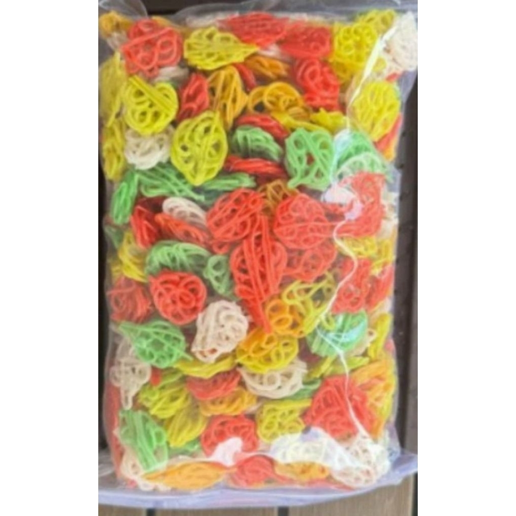 

kerupuk seblak mawar mini warna warni