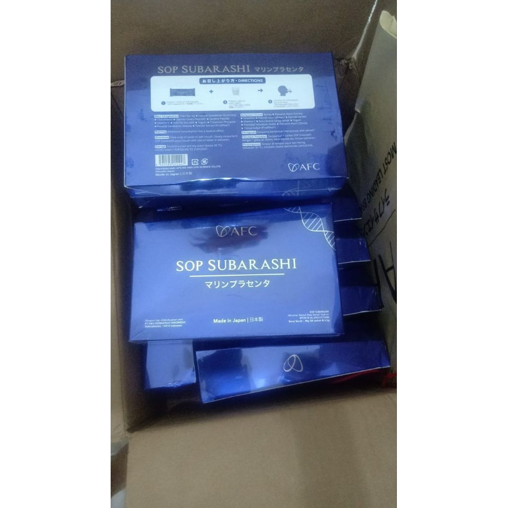 Asli Afc sop Subarashi isi 28 sachet