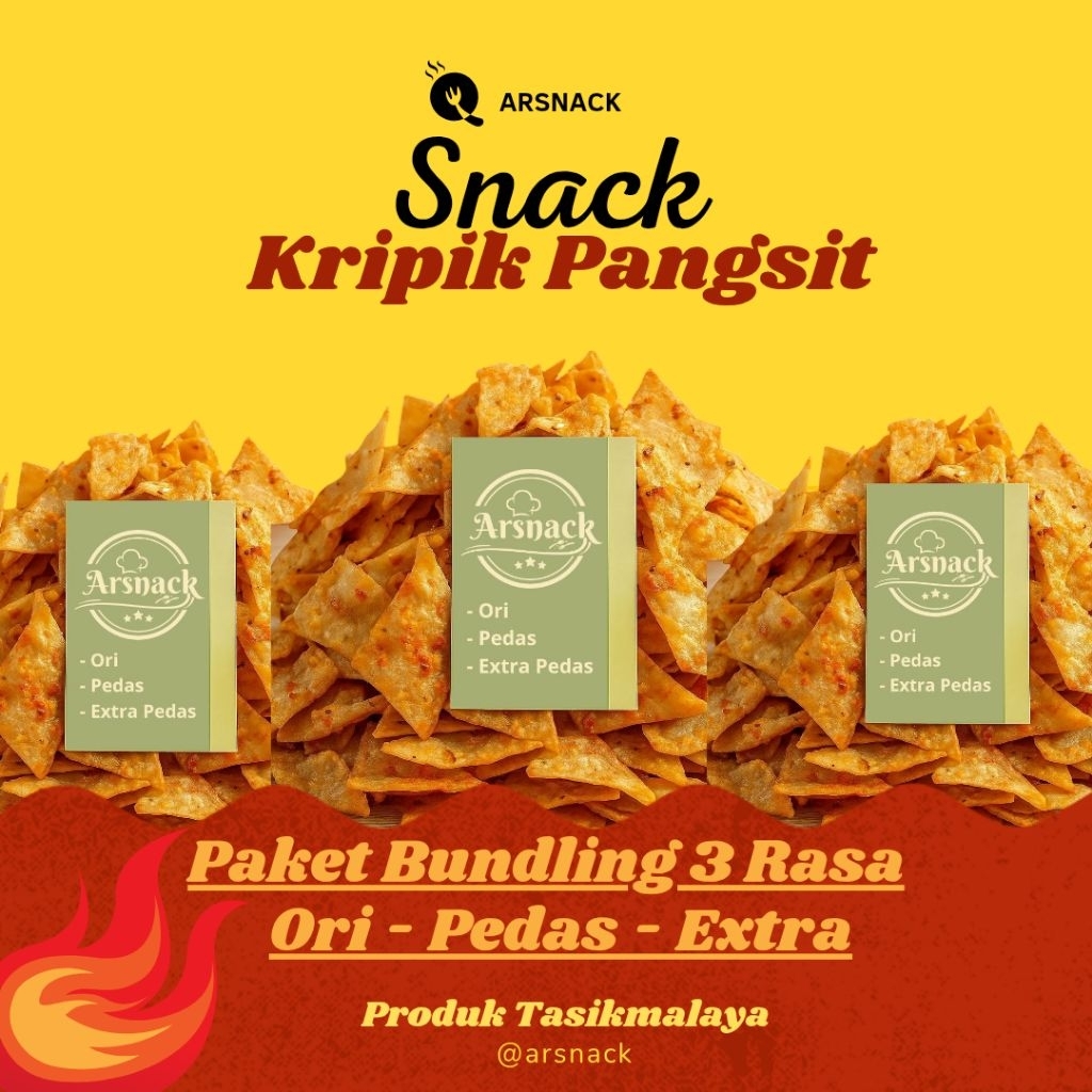 

MURAH | Kripik Pangsit / Khas tasikmalaya / BUNDLING / renyah gurih .