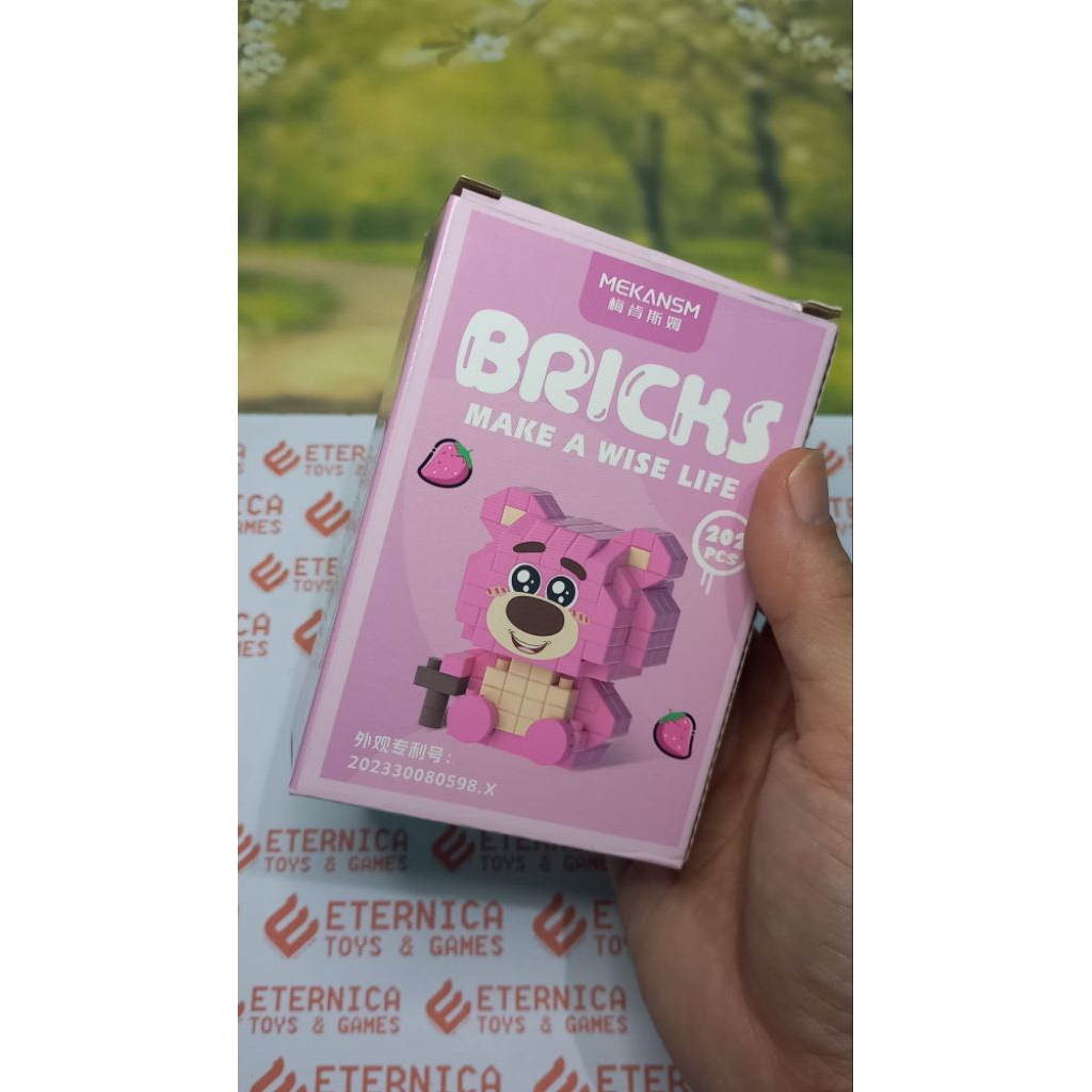 BRICKS Mekanism LOTSO (Custom Box) Karakter Disney (mainan anak, bricks, Bootleg)  [Banjarmasin]