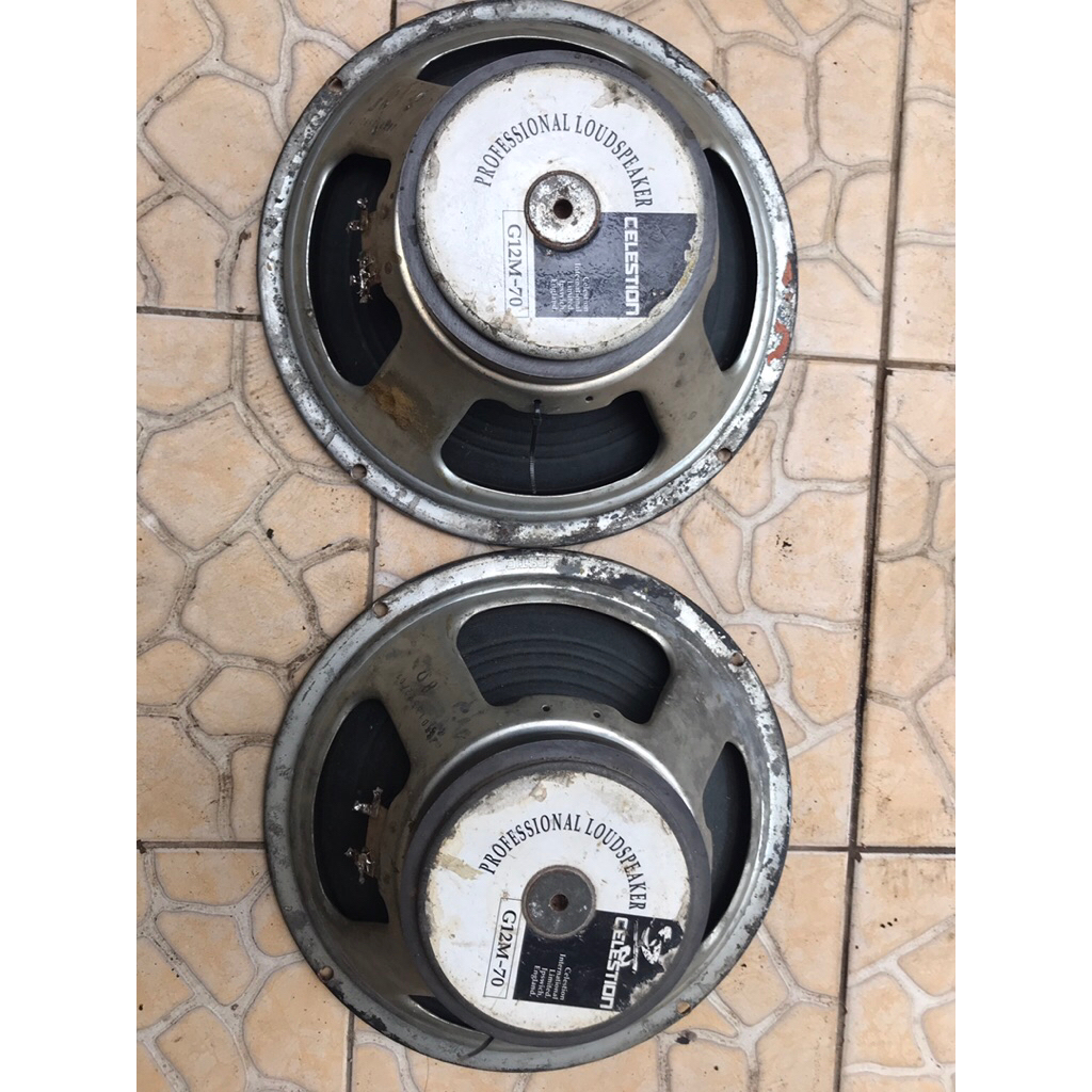 speaker celestion g12m-70 buat ampli gitar bekas original