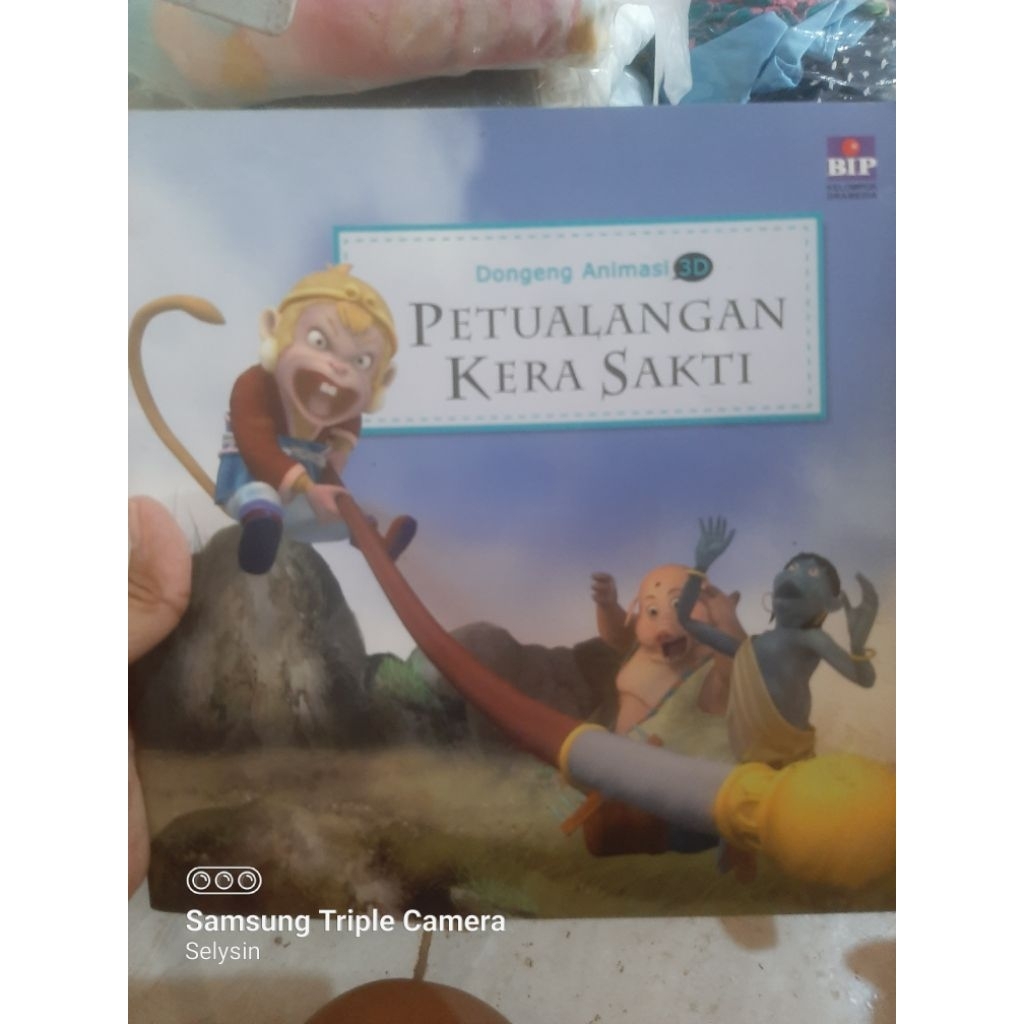 buku cerita dongeng animasi 3D petualangan kera sakti