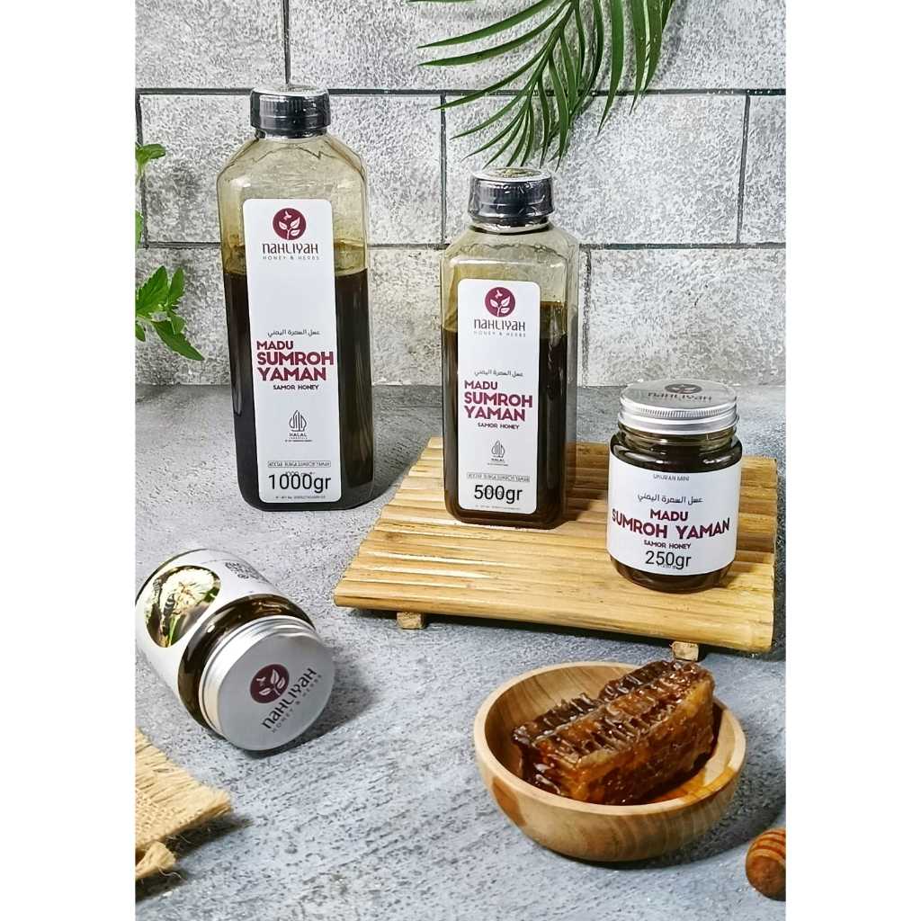 

Madu Sumrah Yaman Premium Pure Honeey 100% ASLI 500 Gram