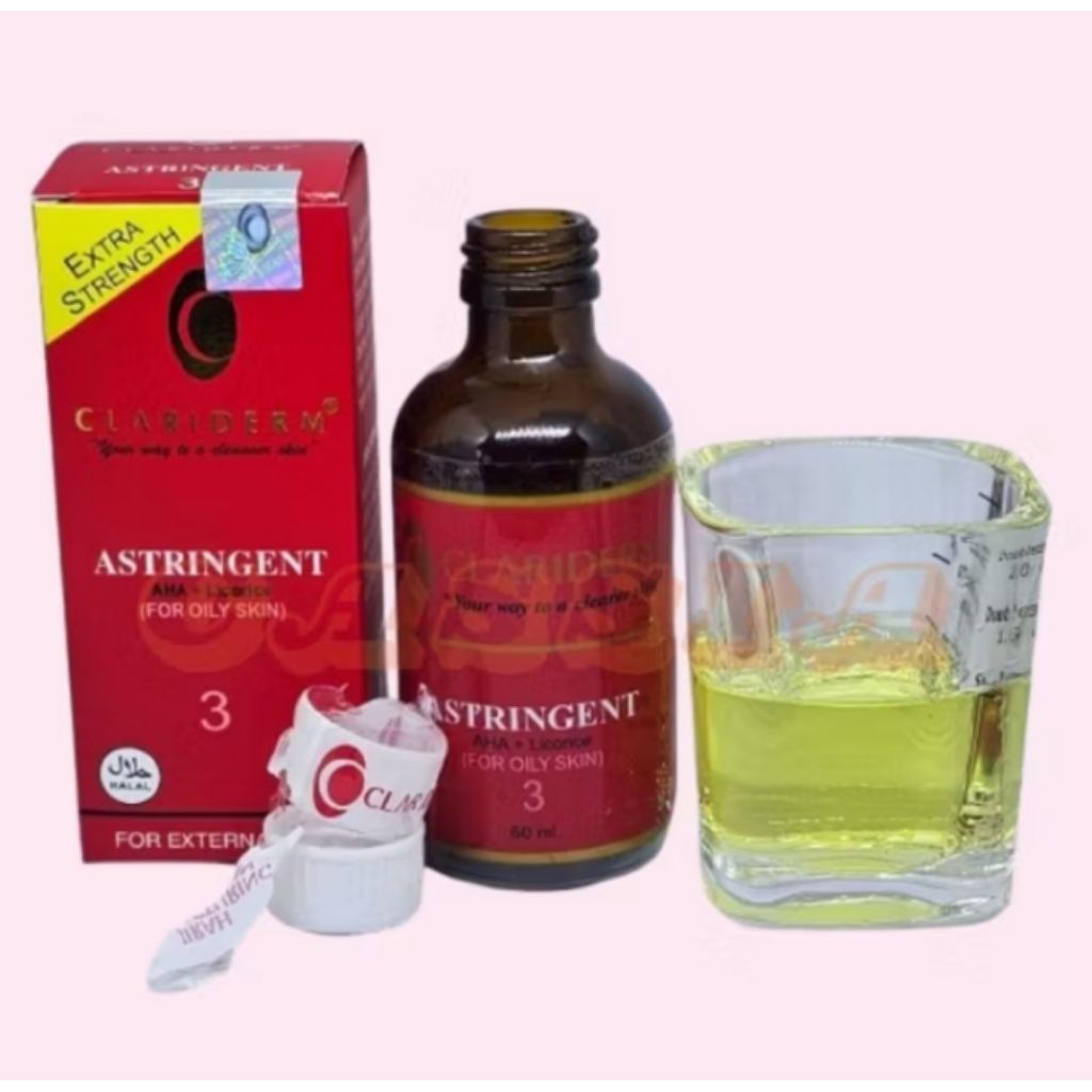 toner clariderm 100% original