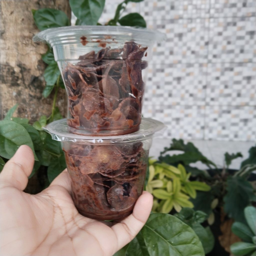 

kripik pisang coklat lumer