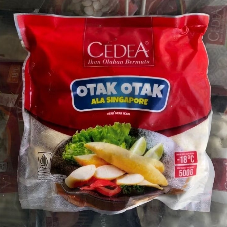 

OTAK OTAK SINGAPORE CEDEA ISI 500 GRAM | Banna Foody | Snack Viral