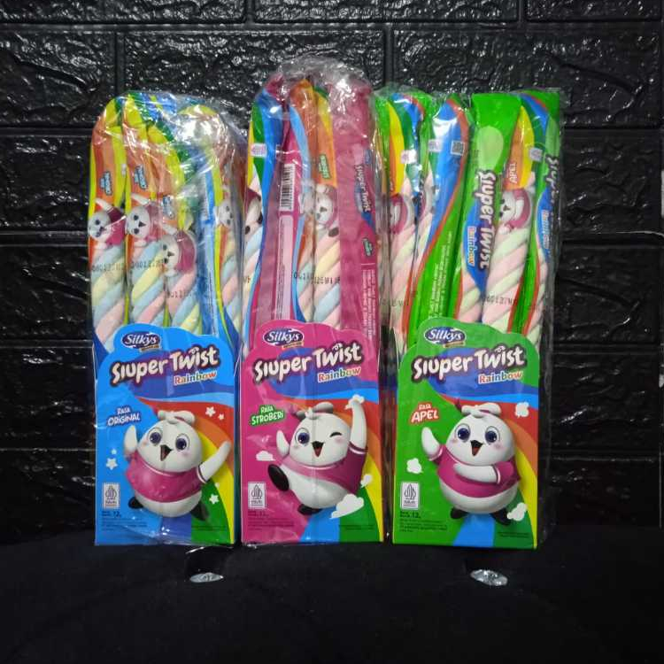 

Marshmallow Super Twist 1 pack isi 20 Pcs