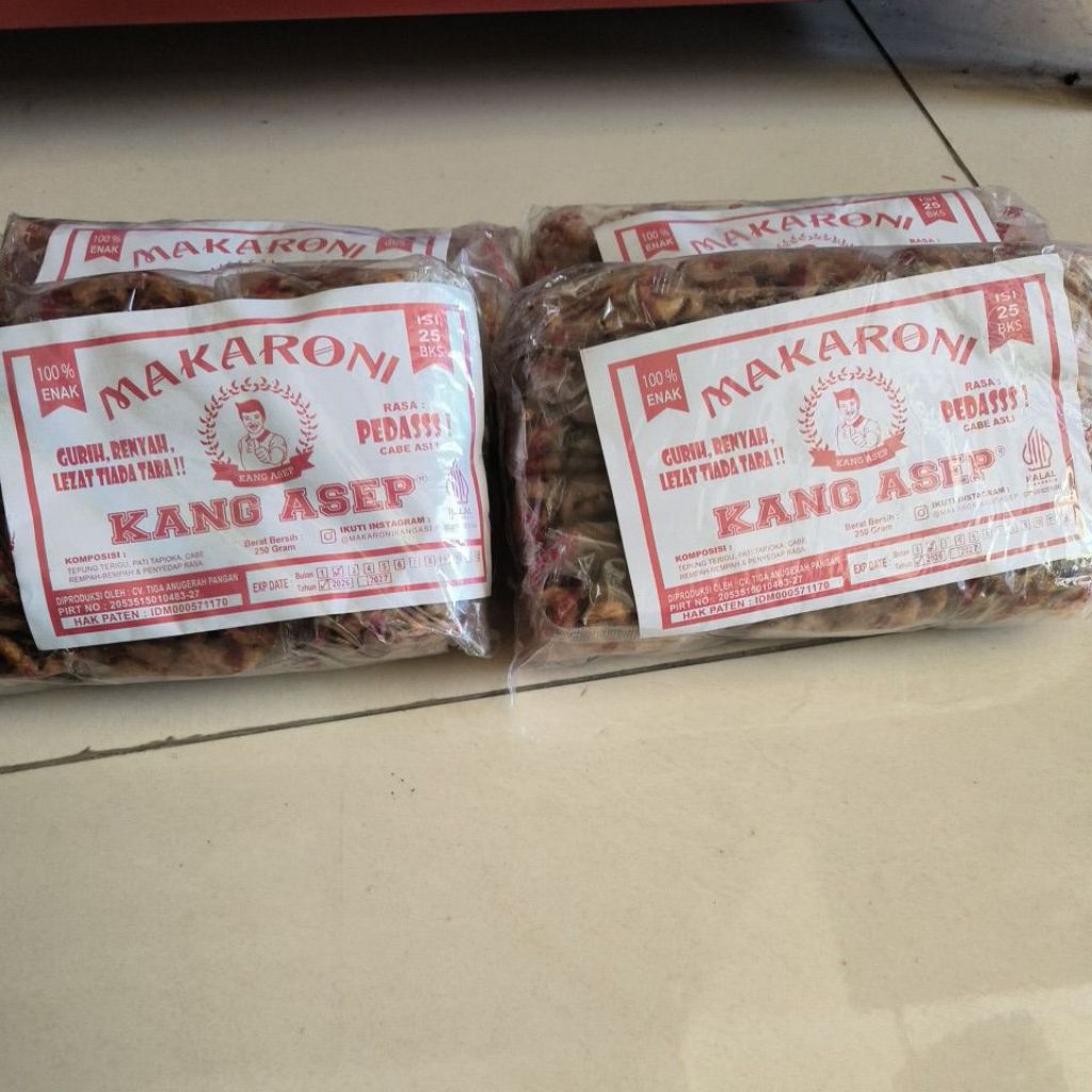 

makroni kang Asep pedas kriuuk