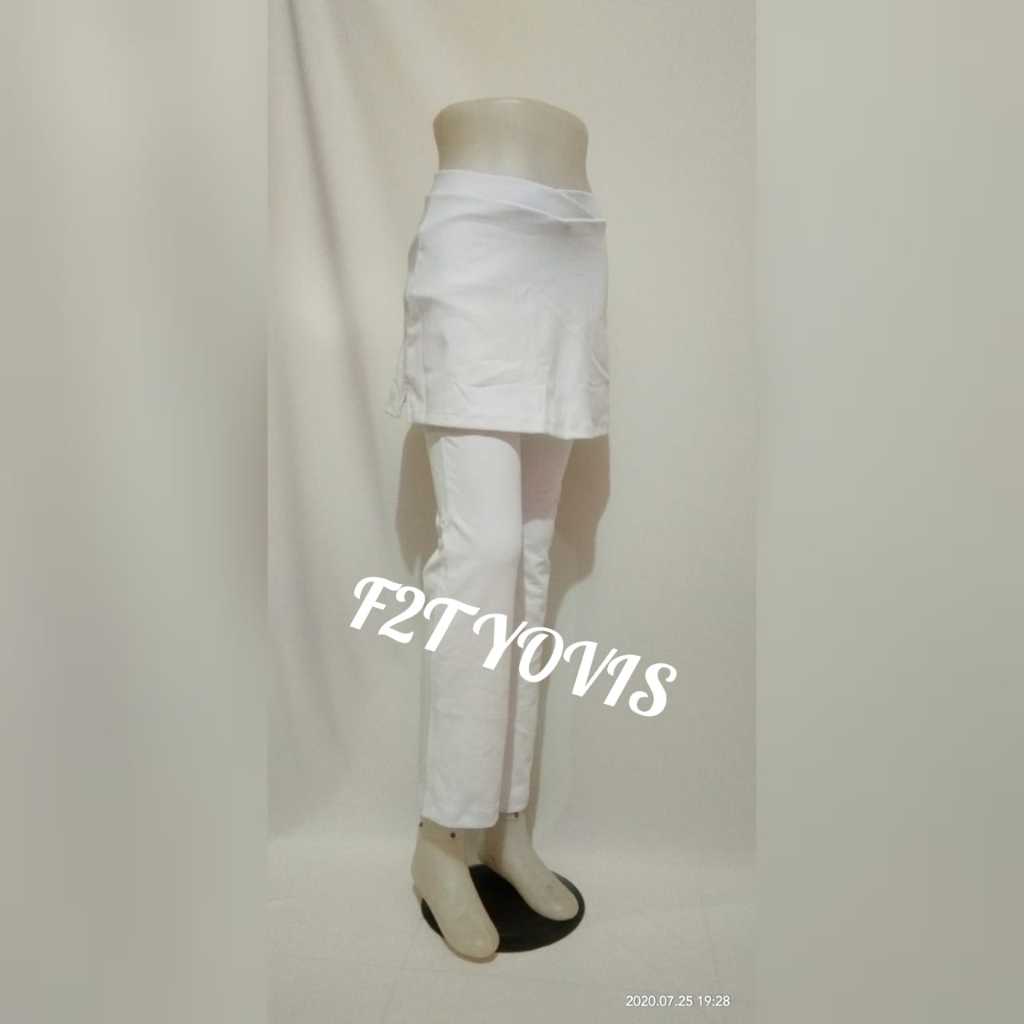 Celana Rok Senam Wanita Yovis/ celana senam rok wanita/ celana senam rok wanita murah