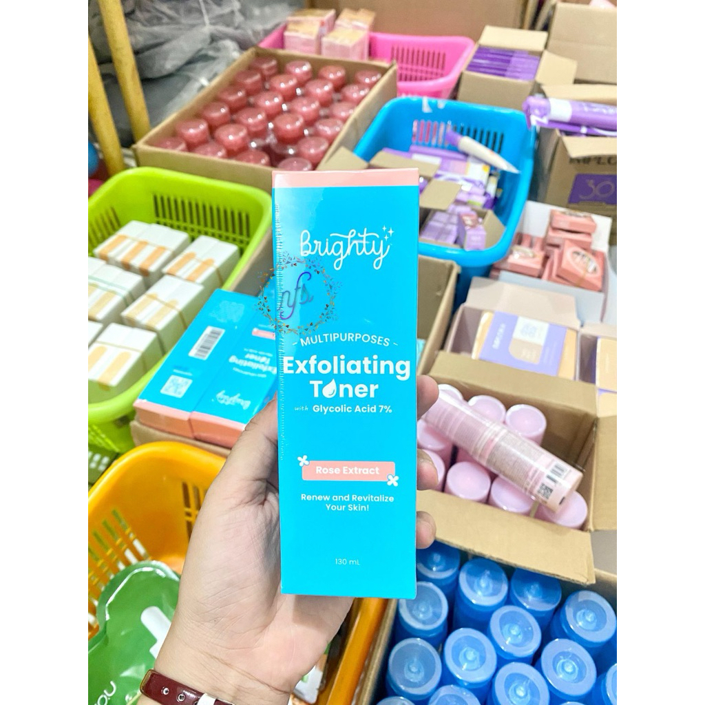 Brighty toner exfoliating toner