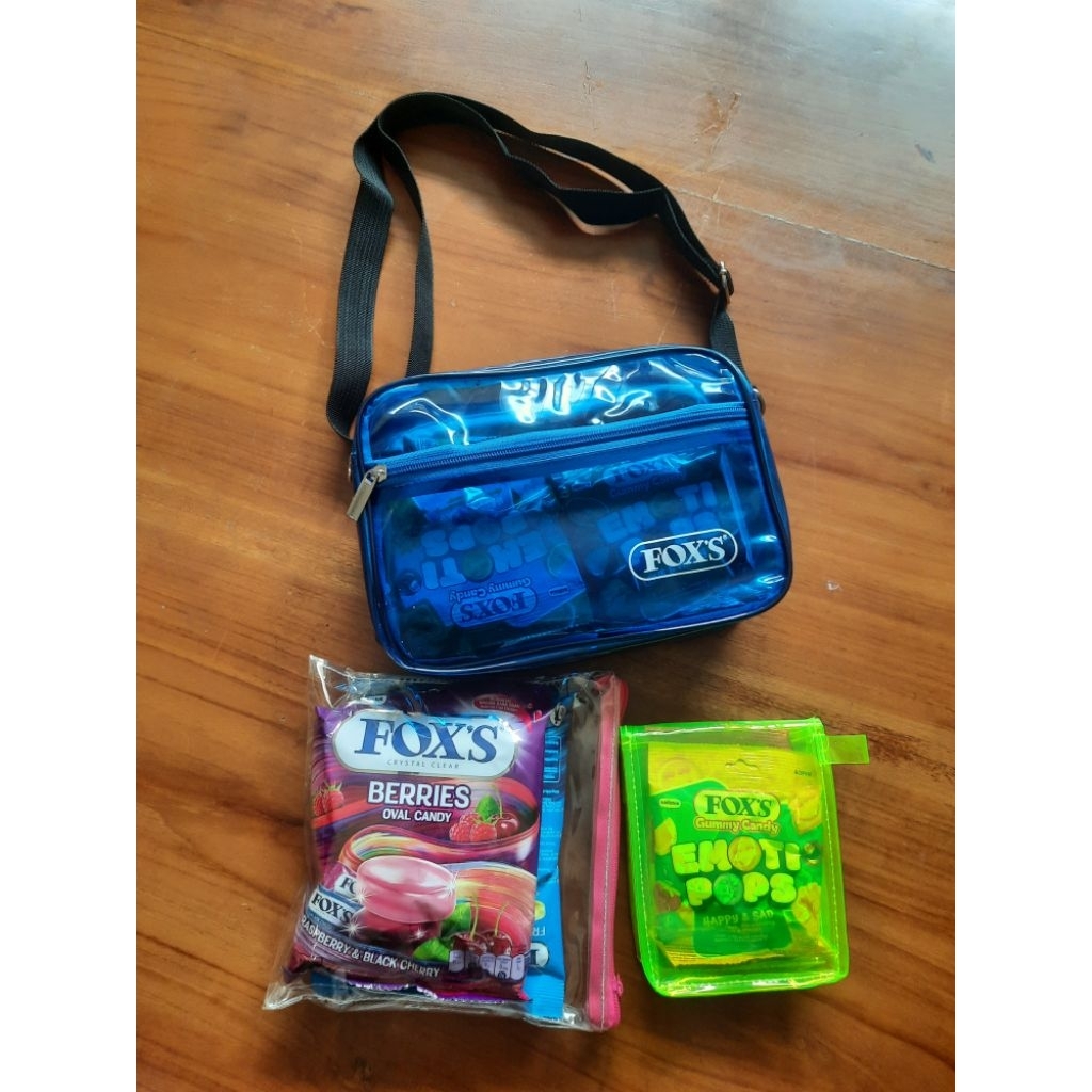 

PAKET PERMEN FOX TAS SELEMPANG POUCH BESAR DAN KECIL