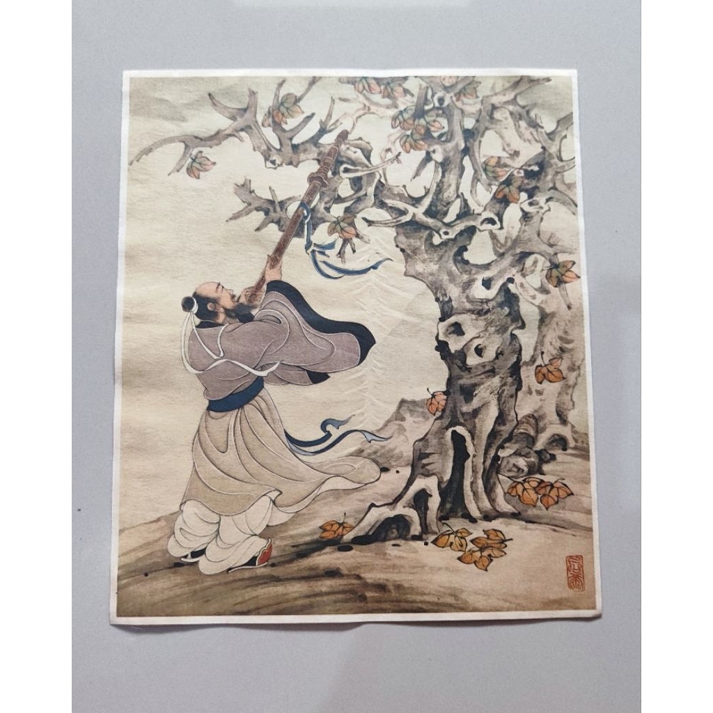 

china painting art by xiang xouxi lot. 12pcs dim : 22x26 cm, langka