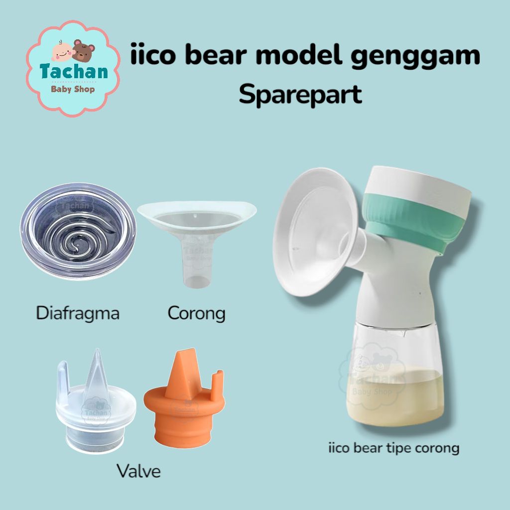 iico bear pompa asi model genggam sparepart/ Valve iico bear model genggam / Diafragma iico bear / C