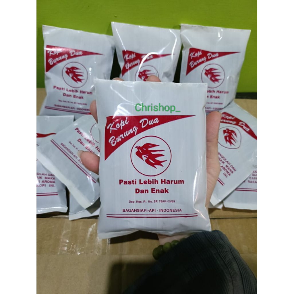 

Kopi Bubuk Bagan Cap Burung Dua 100gram kasar