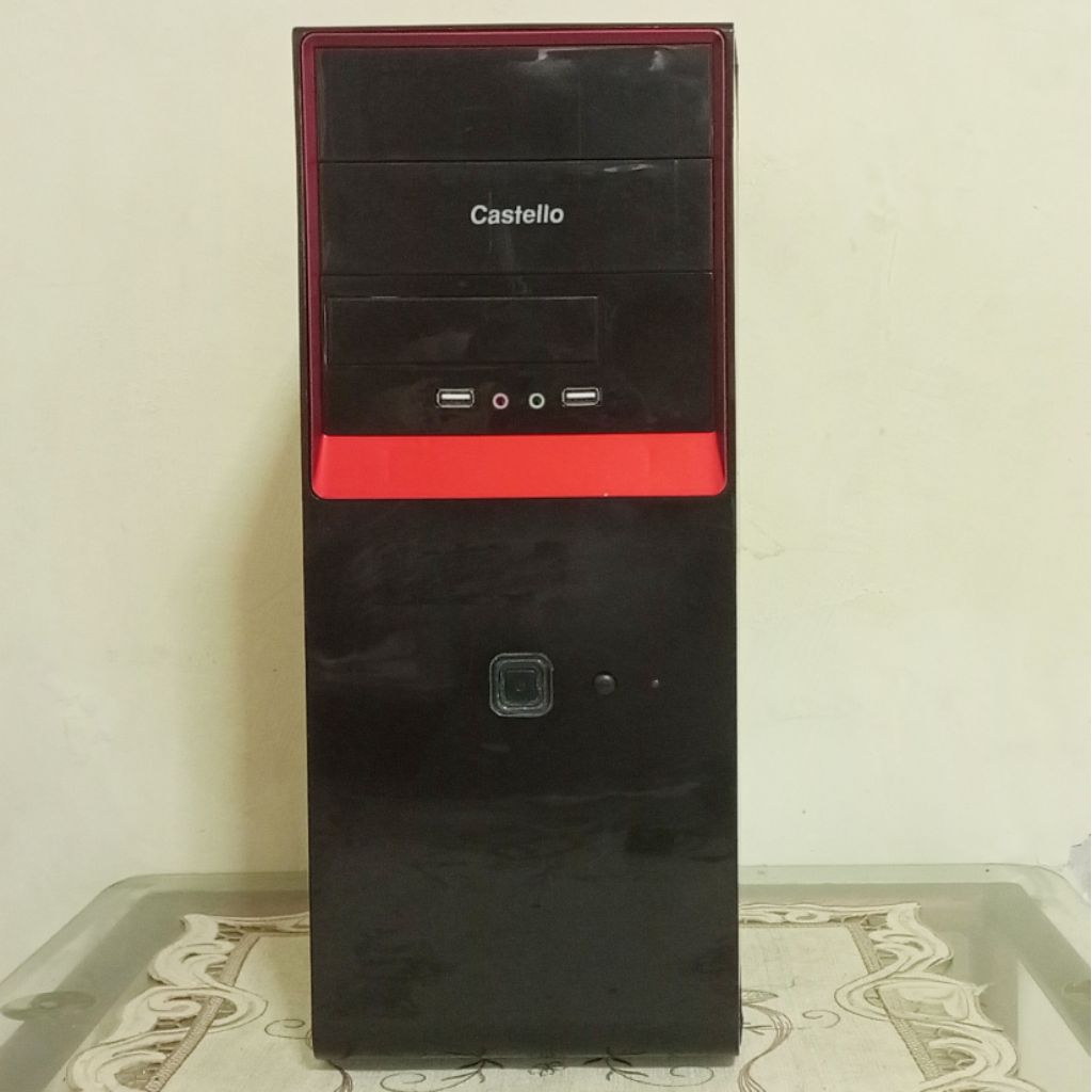 Kesing PC bekas mulus (stok cek foto). Bonus baut motherboard